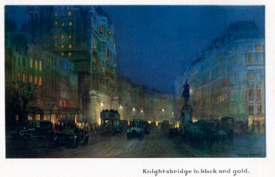 Knightsbridge in Black and Gold, from 